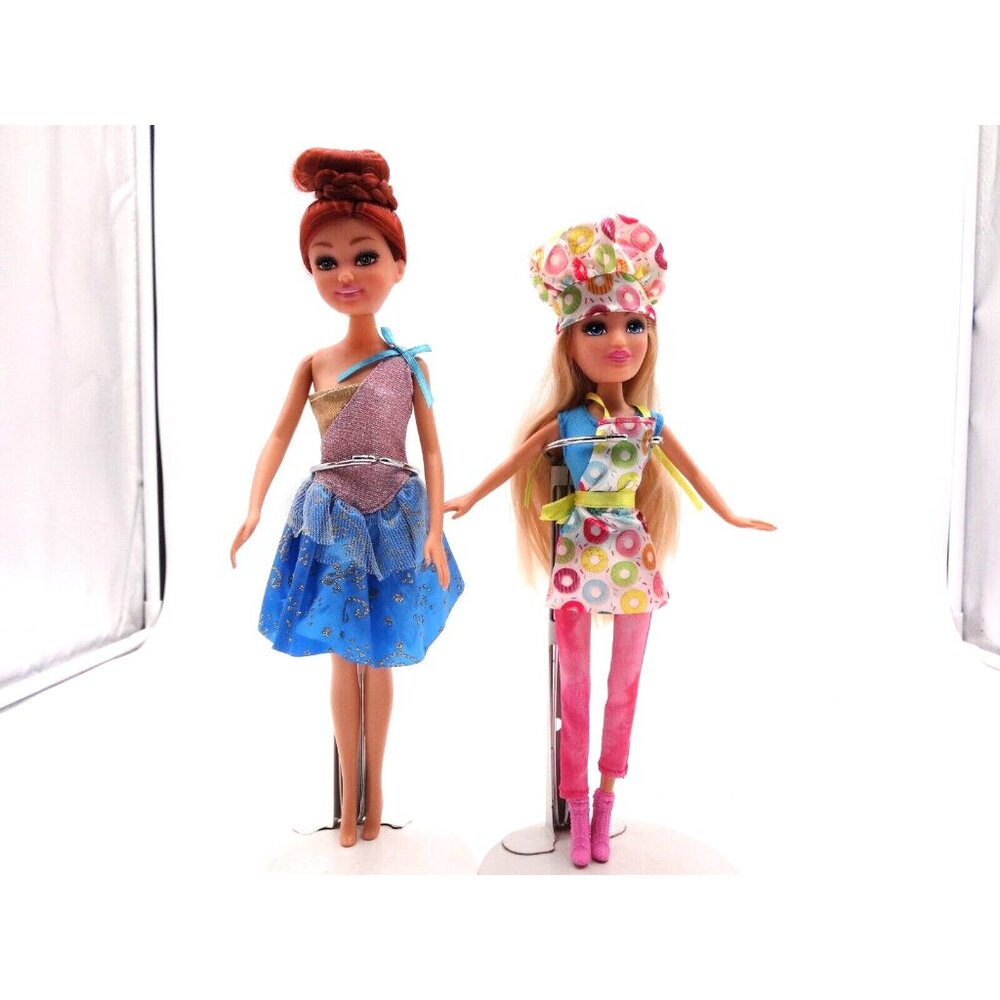 Zuru Glimma Girlz 10.5 Inch Doll From Baking Set Doll only and Zuru Sparkle Doll